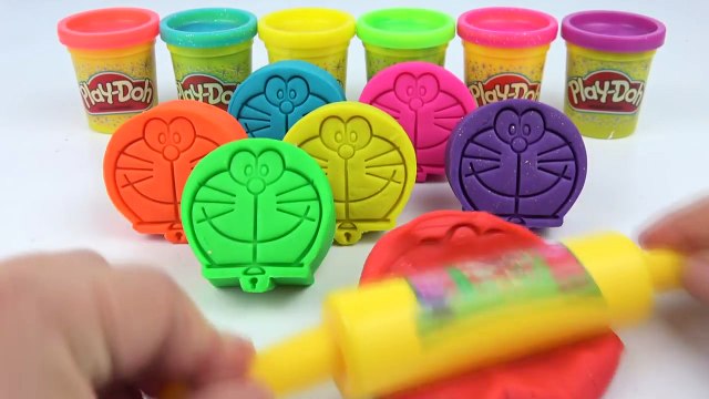 Play Doh Doraemon Learn Colors Ice Cream Finger Family Nursery Rhymes Peppa Pig em Português Brasil-015MuSoVUzY