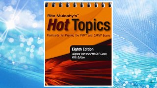 Download PDF Rita Mulcahy's Hot Topics Flashcards for Passing the PMP and CAPM Exams FREE