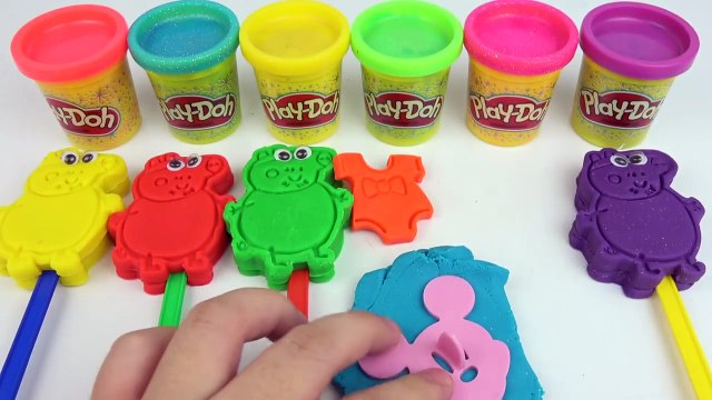 Play Doh Learn Colors Dady Pig Popsicles Finger Family Nursery Rhymes Peppa Pig Creative Fun Kids zrcR3kWcC0