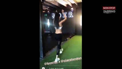 Nabilla ultra sexy dévoile ses formes dans une séance de sport torride (Vidéo)