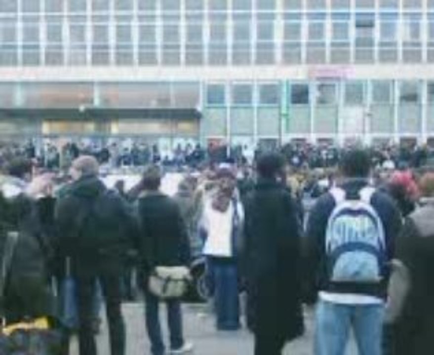 blocage de nanterre université paris X