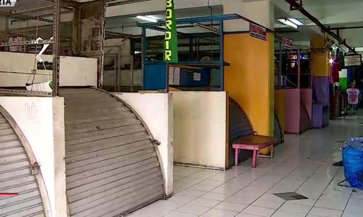 Pasar Blok G Tanah Abang Sepi Pembeli