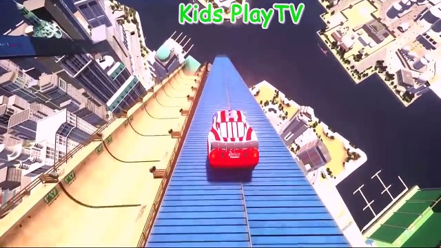 ♫ Nursery Rhymes songs - Spiderman with Disney Cars Pixar (Lightning McQueen)