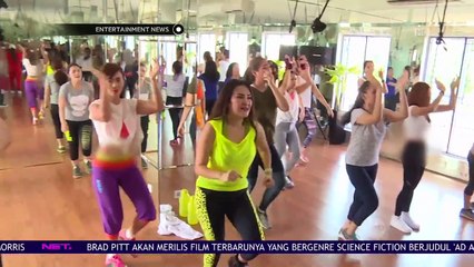 Intip Studio Senam Terbaru Milik Liza Natalia