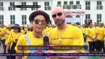 Kegiatan Melaney Ricardo & Tyson Lynch di Acara Kepedulian Kanker Pada Anak
