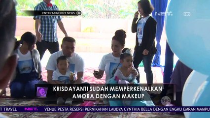 Ternyata Krisdayanti Sudah Perkenalkan Amora Dengan Make Up Lho