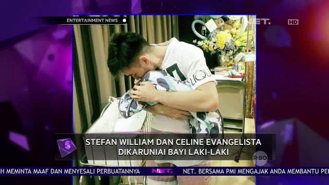 Stefan William dan Celine Evangelista Dikaruniai Bayi Laki - laki