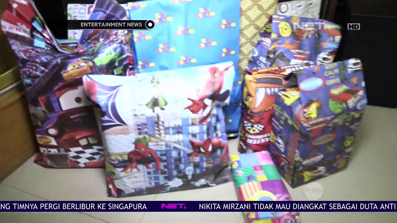 Anji Rayakan Ulang Tahun Sang Anak Di Sekolah Secara Sederhana