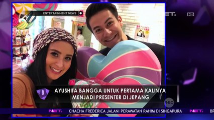 Kunjungi Negeri Sakura, Ternyata Ayushita Syuting jadi Presenter
