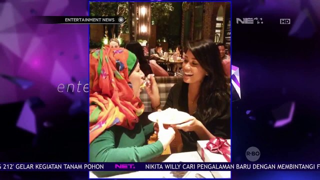 Titi Rajo Bintang Tularkan Pola Hidup Sehat pada Sang Anak