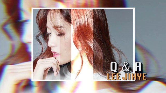 [Pops in Seoul] Lee Ji-hye(이지혜) _ Q&A