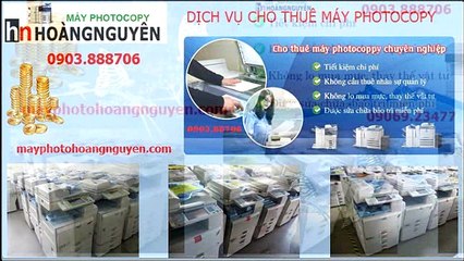 Cho thue may photocopy gia re hcm