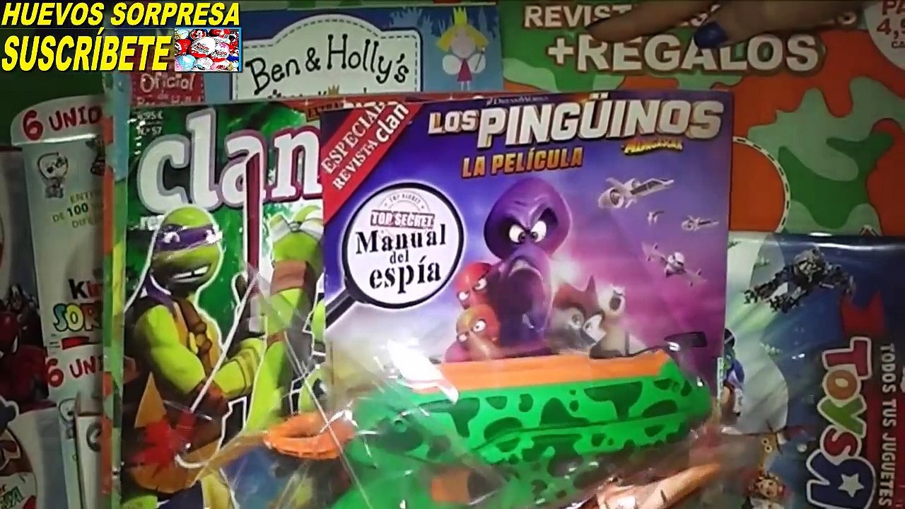 Revista Clan Diciembre new con muchos regalos, sorpresas y juguetes