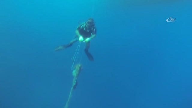 Denizler Terk Edilmiş Av Araçlarından Temizlendi...sualtındaki Temizlik Böyle Görüntülendi
