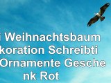 Mini Weihnachtsbaum Dekoration Schreibtisch Ornamente Geschenk Rot