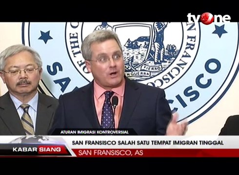 Jaksa San Fransisco Gugat Kebijakan Trump