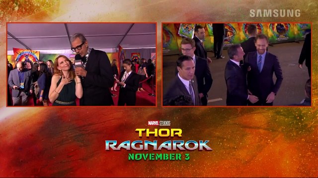 Jeff Goldblum On the Jazz of Thor - Ragnarok Marvel Studios' Thor - Ragnarok Red Carpet Premiere-m_2L98XgX4g