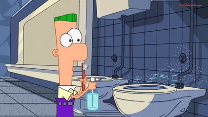 Phineas and Ferb - Funky Rhythms in the Bathroom