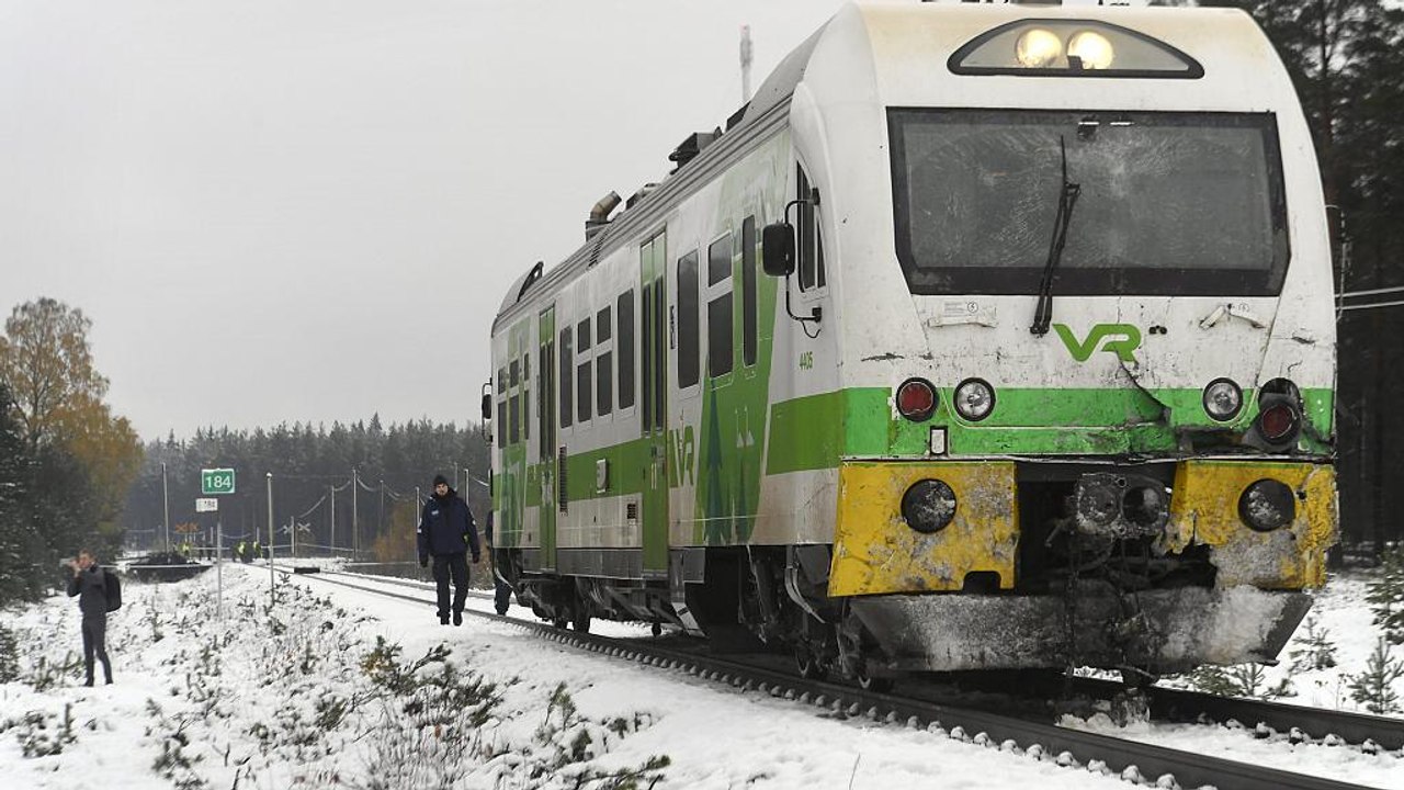 Mindestens 4 Tote bei Zugunglück mit Militärtransport in Finnland