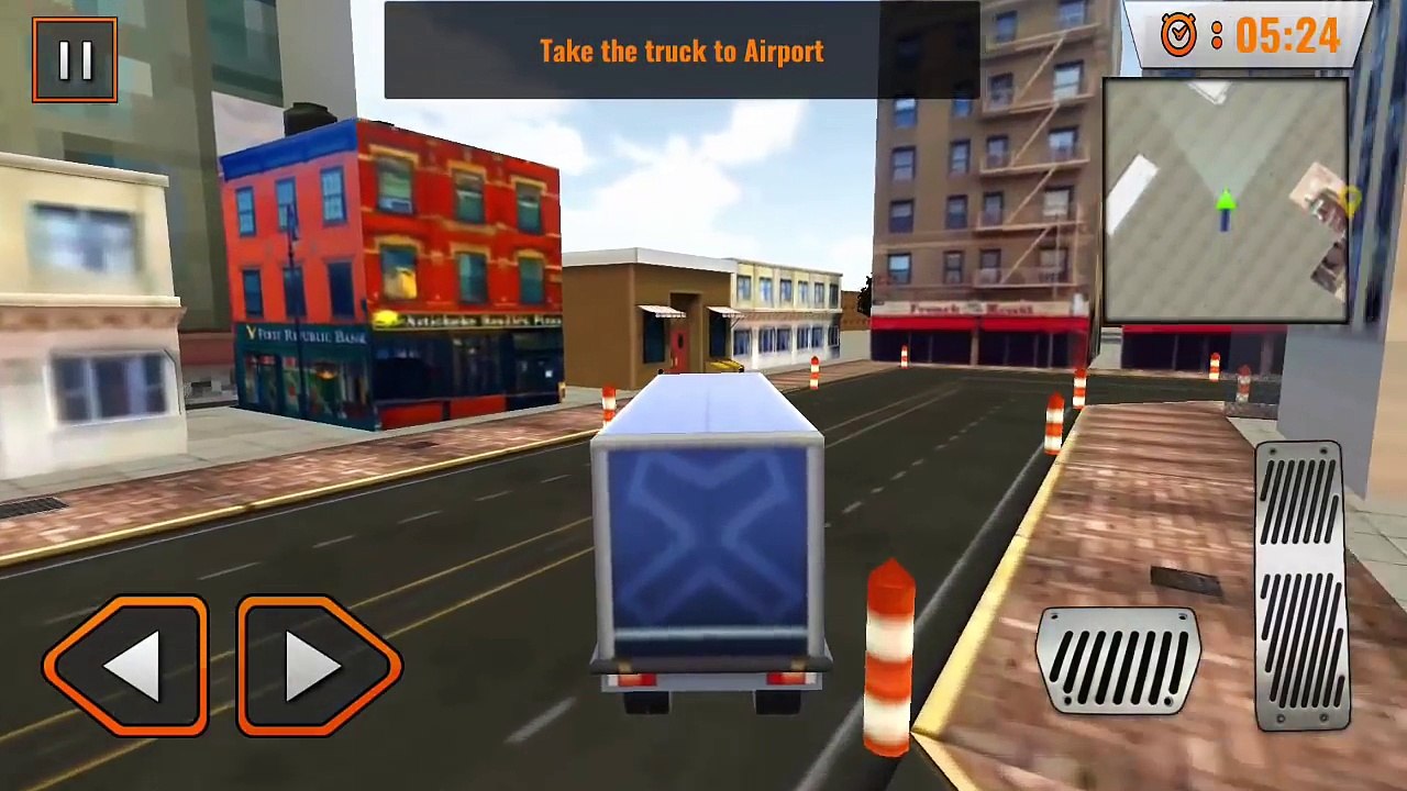 Police Plane Transporter Game - All Missions - Android GamePlay HD
