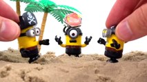 Pirate Minions Treasure hunt episode ~ Shark Attacks! go for Help Rescue Them Octonauts toy’s movie-hzOtr2Mwh6A