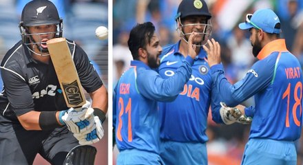 ஹிந்தியில் பேசி நியூசிலாந்து வீரர்களை குழப்பிய  தல தோனி-வீடியோ