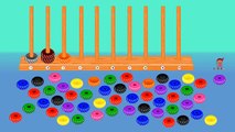 Learn Colors Numbers Wooden Stacking Sorting Toys for Preschool Kids - Educational Learning Video