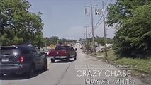 Tries To Run Over Police in Crazy Vehicle Pursuit