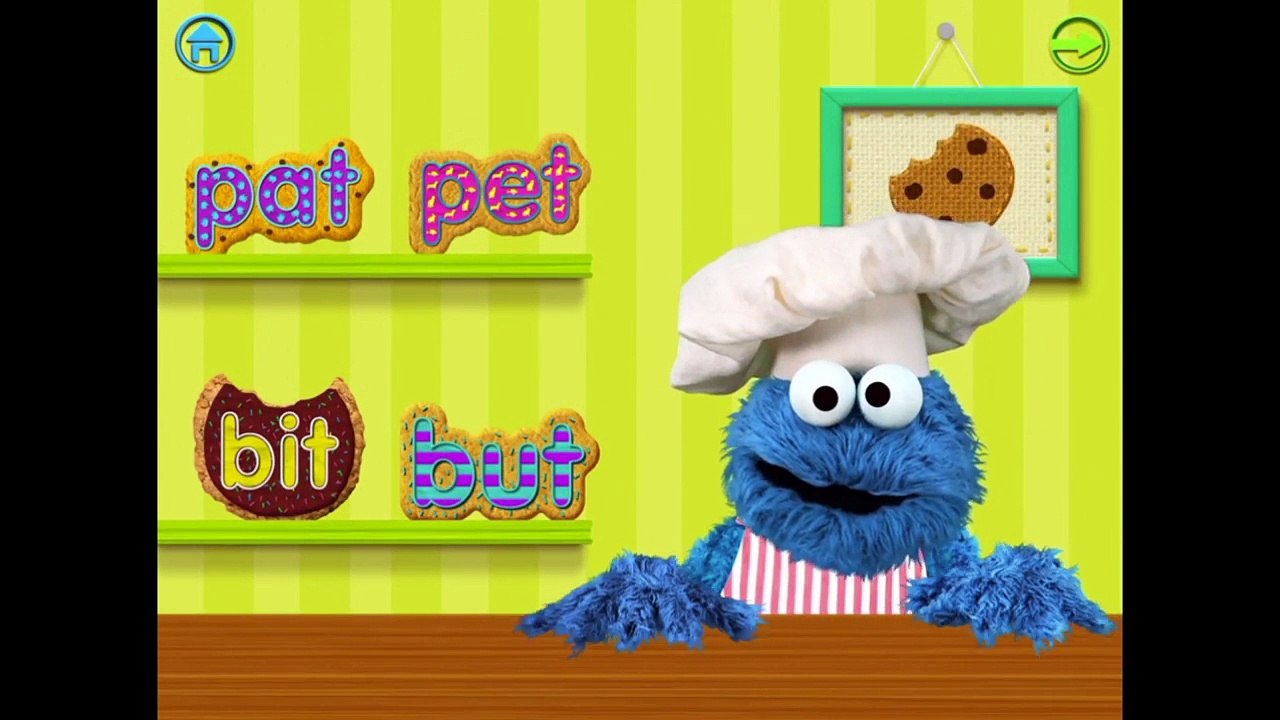 Sesame Street Alphabet Kitchen Part 1 - best app demos for kids