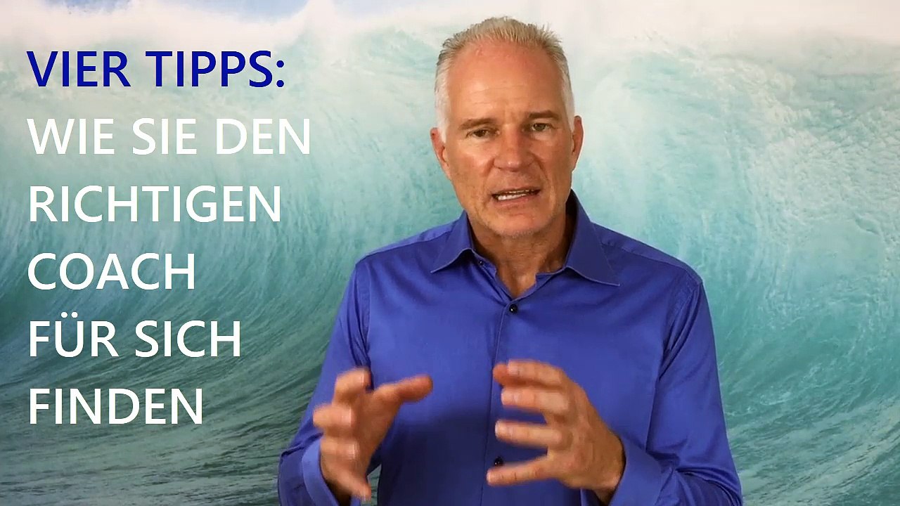 Den richtigen Coach finden - 4 wichtige Kriterien