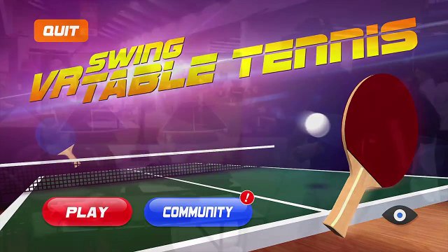 VR Swing Table Tennis Oculus Trailer (Oculus Rift)
