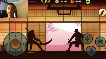 Shadow Fight 2 - Бой с Отшельником + Вебка