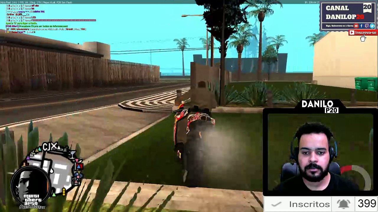 ► AO VIVO - MTA SA - BAIXEI MTA SA - #DaniloP20