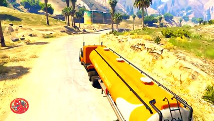 МУЛЬТИКИ ДЛЯ ДЕТЕЙ - Бензовоз, Бульдозер и Человек-Паук. Новые мультики про машинки