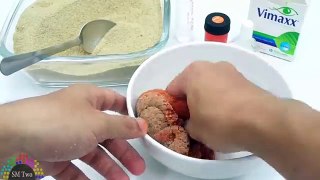 Tự Làm Đồ Chơi Trẻ Em Cát Động Lực 2 Ways to make Kinetic Sand with Drop Eyes