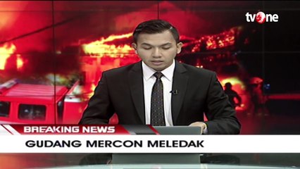 31 Orang Terluka Dalam Ledakan Gudang Mercon di Tangerang