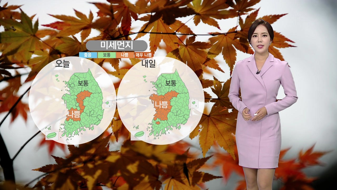 [날씨] 내일 맑고 포근, 오전까지 안개에 미세먼지 / YTN