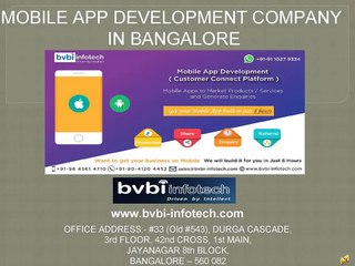 Mobile application development company