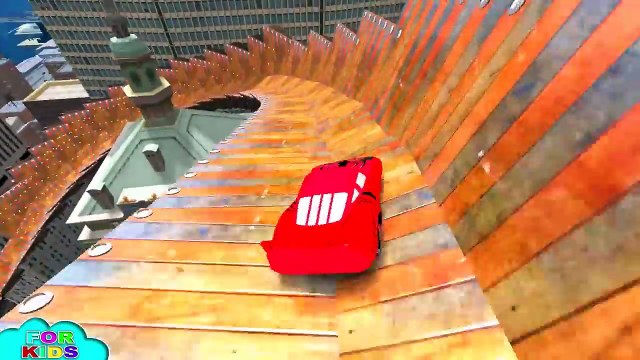 HULK COLORS & Lightning McQueen Cars COLORS EPIC PARTY & Nursery Rhymes Children Songs