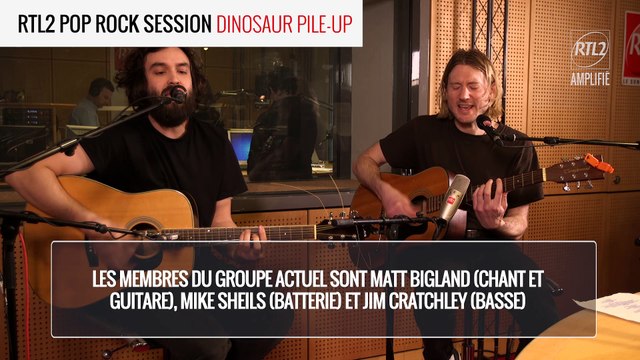 DinosaurPile up - Say it ain't so - RTL2 Pop Rock Session