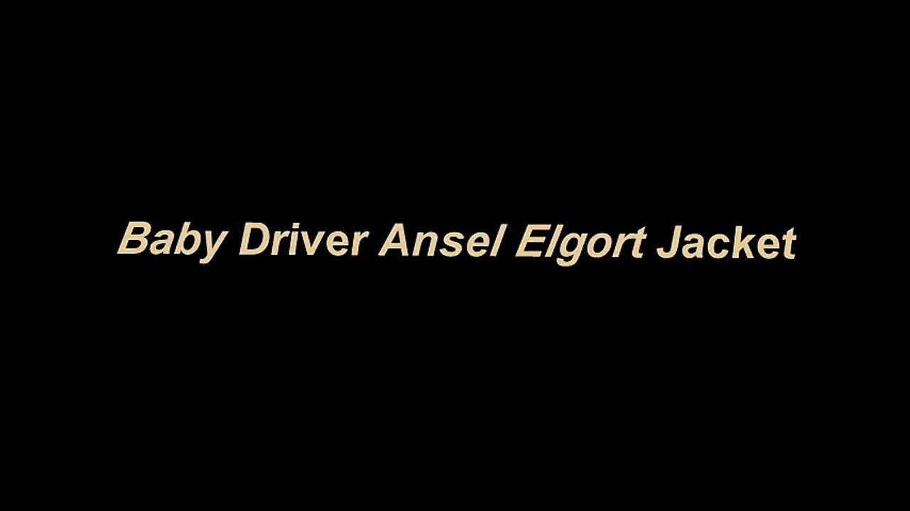 baby driver ansel elgort jacket
