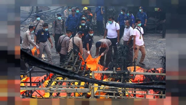 مقتل 47 شخصا إثر إنفجار مصنع للألعاب النارية في إندونيسيا