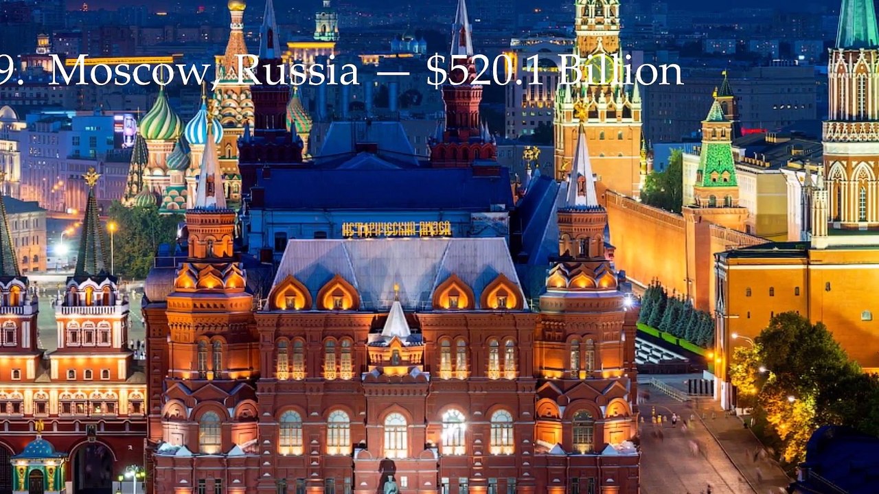 Top 10 Richest Cities in the World  2017