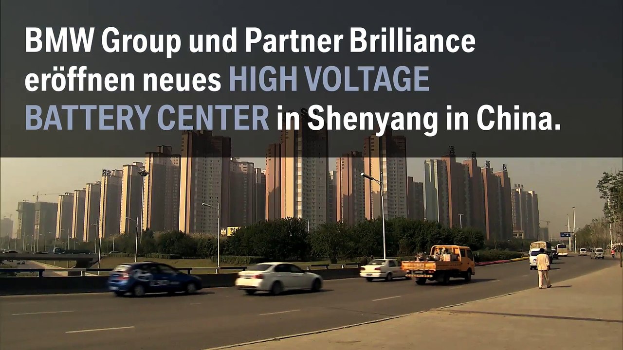 BMW Group eröffnet Batteriefabrik in Shenyang