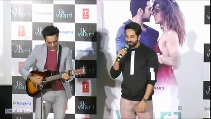 131.Ayushmann and Aparshakti Khurrana perform 'Ik Vaari' live