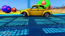 Educational Learning Video 3D - Learning Color and Number Cars - Cars for Kids w/ Color for Children