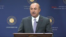 Dışişleri Bakanı Mevlüt Çavuşoğlu ile Kosova Dışişleri Bakanı Behcet Pacolli Ortak Basın Toplantısı...