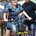 Sneha Ullal  experiencing bullet riding