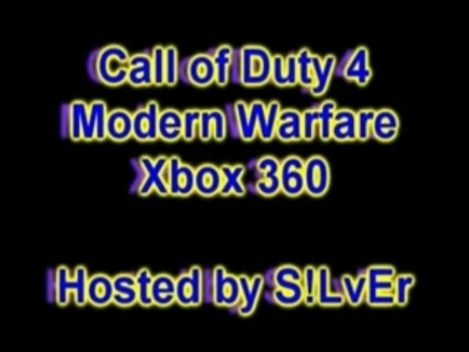 Call Of Duty 4 Modern Warfare Intro