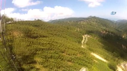 Bunlar da Giresun ve Ordu'nun Yanlış İniş Yapan Yamaç Paraşütçüleri